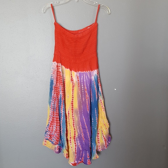 India Boutique Dresses & Skirts - 《India Boutique》Tie Dye Dress/Cover Up